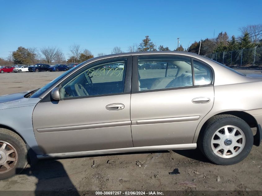 1998 Chevrolet Malibu Ls VIN: 1G1NE52M1WY101829 Lot: 38697257