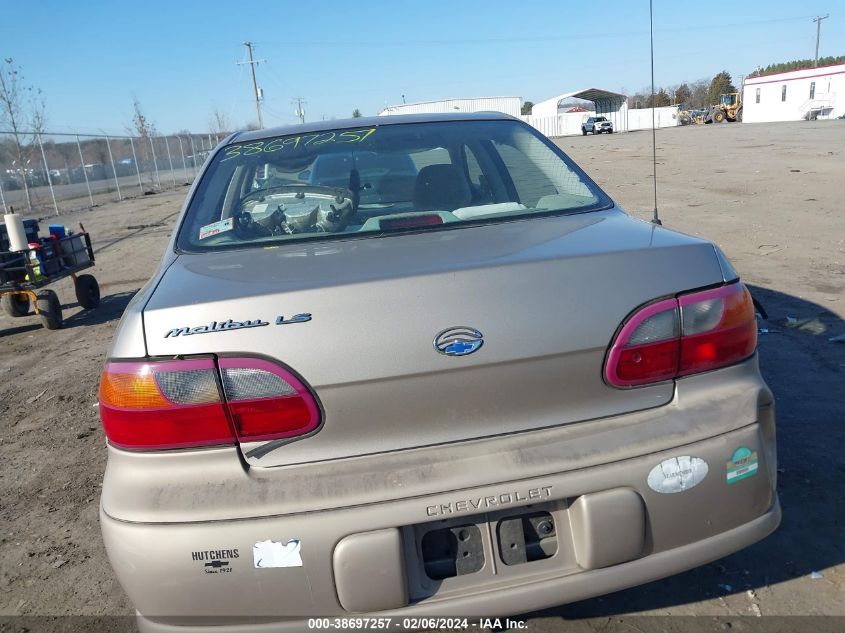 1998 Chevrolet Malibu Ls VIN: 1G1NE52M1WY101829 Lot: 38697257