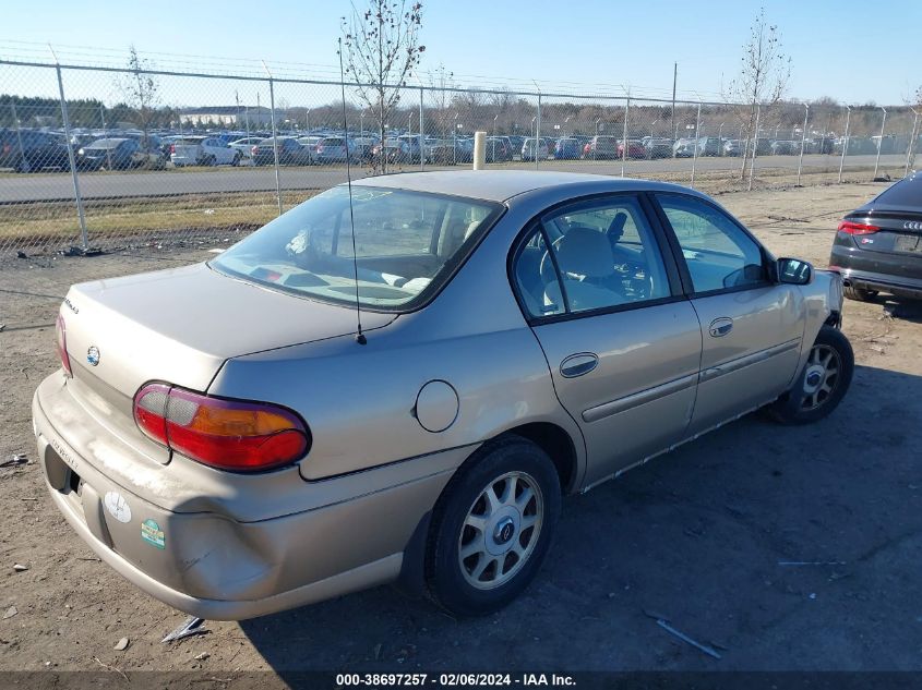 1998 Chevrolet Malibu Ls VIN: 1G1NE52M1WY101829 Lot: 38697257