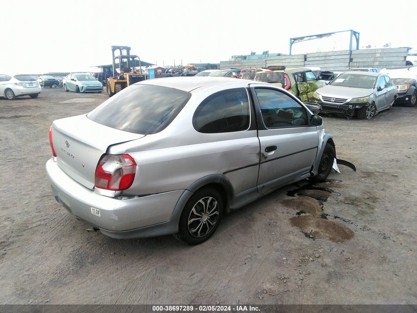 2001 Toyota Echo VIN: JTDAT123110133859 Lot: 38697289