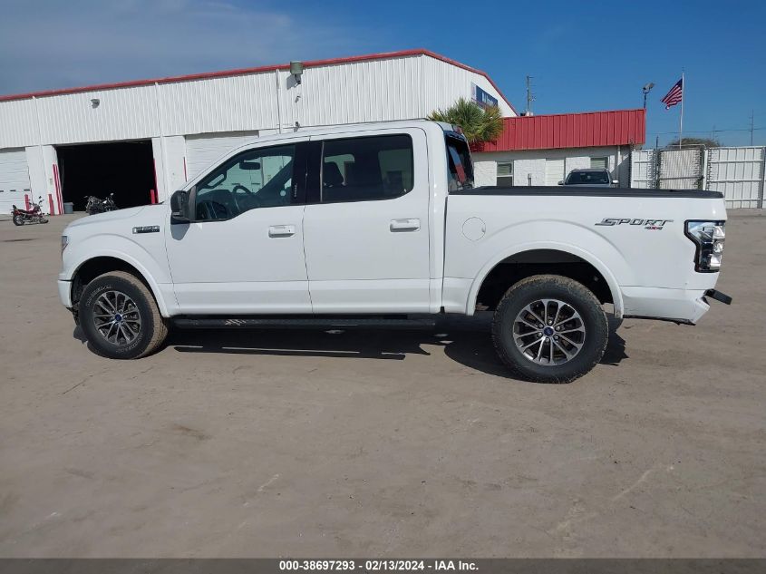 2019 Ford F-150 Xlt VIN: 1FTEW1EP8KFD51982 Lot: 38697293