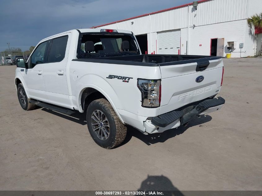 1FTEW1EP8KFD51982 2019 Ford F-150 Xlt