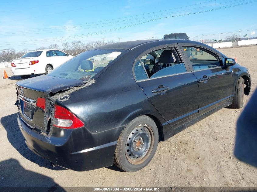 2009 Honda Civic Lx VIN: 19XFA16519E005776 Lot: 38697394