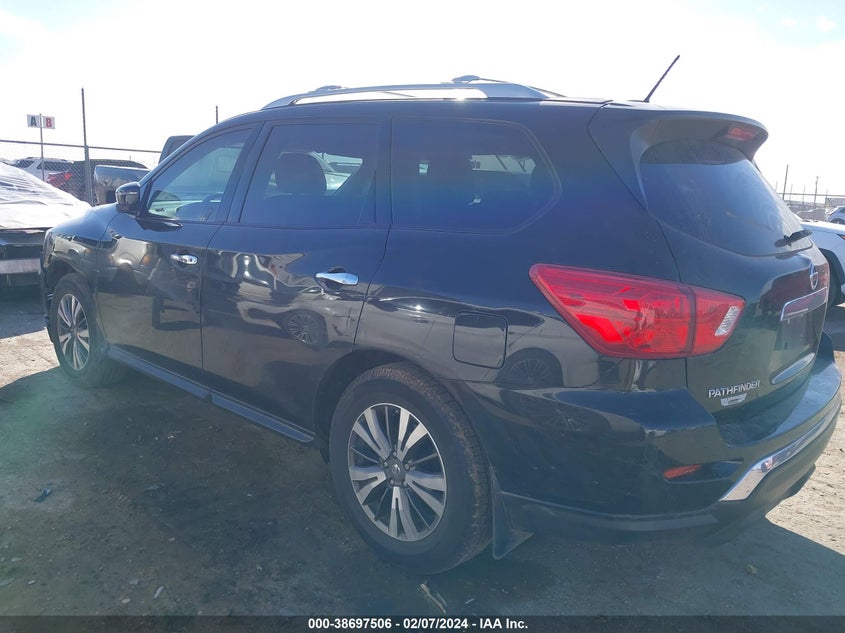 VIN 5N1DR2MN6HC912954 2017 NISSAN PATHFINDER S