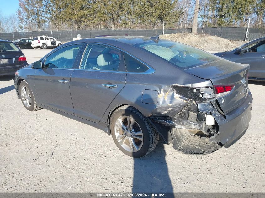 2018 Hyundai Sonata Sel+ VIN: 5NPE34AF9JH709361 Lot: 38697547