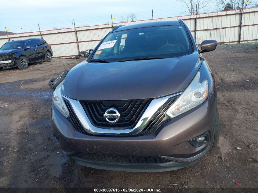 2017 Nissan Murano Sv VIN: 5N1AZ2MH1HN142714 Lot: 38697615