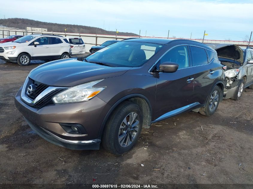 2017 Nissan Murano Sv VIN: 5N1AZ2MH1HN142714 Lot: 38697615