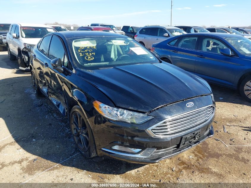 2018 Ford Fusion Se VIN: 3FA6P0HD6JR200272 Lot: 38697650