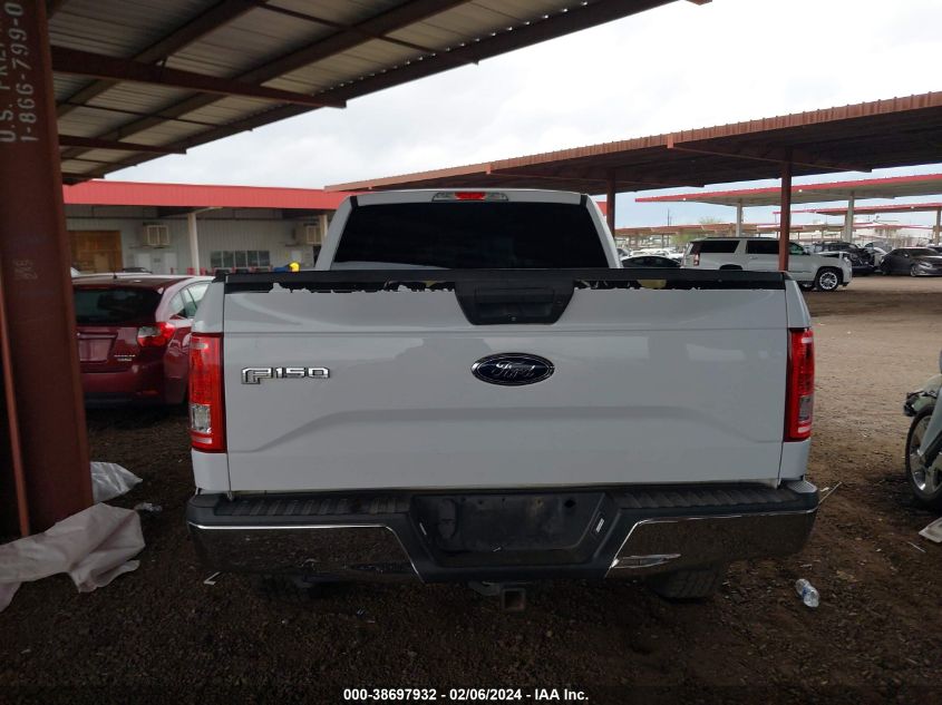 2017 Ford F150 Super Cab VIN: 1FTEX1EP5HKD48597 Lot: 38697932