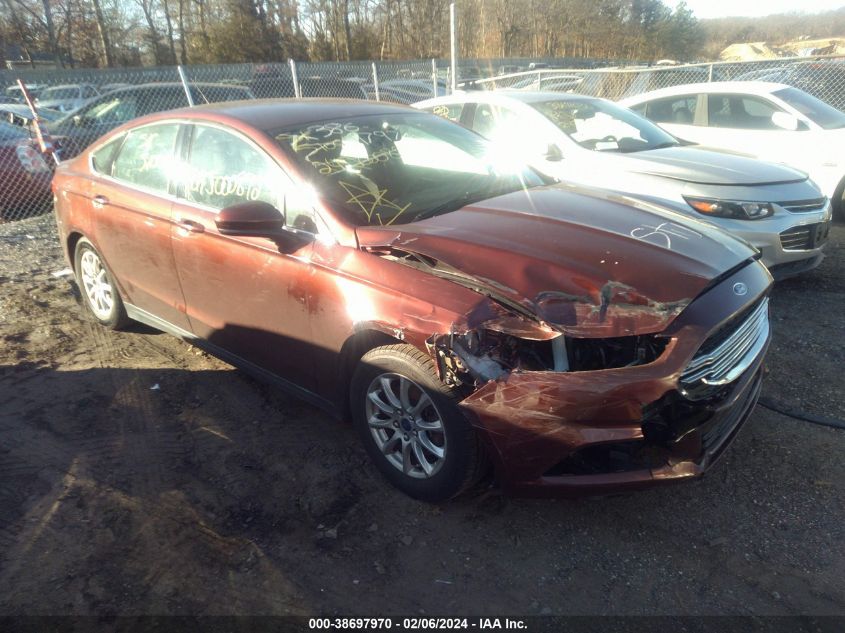 2016 FORD FUSION S - 3FA6P0G78GR374056