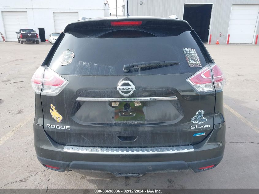 2014 Nissan Rogue Sl VIN: 5N1AT2MV4EC809032 Lot: 38698036