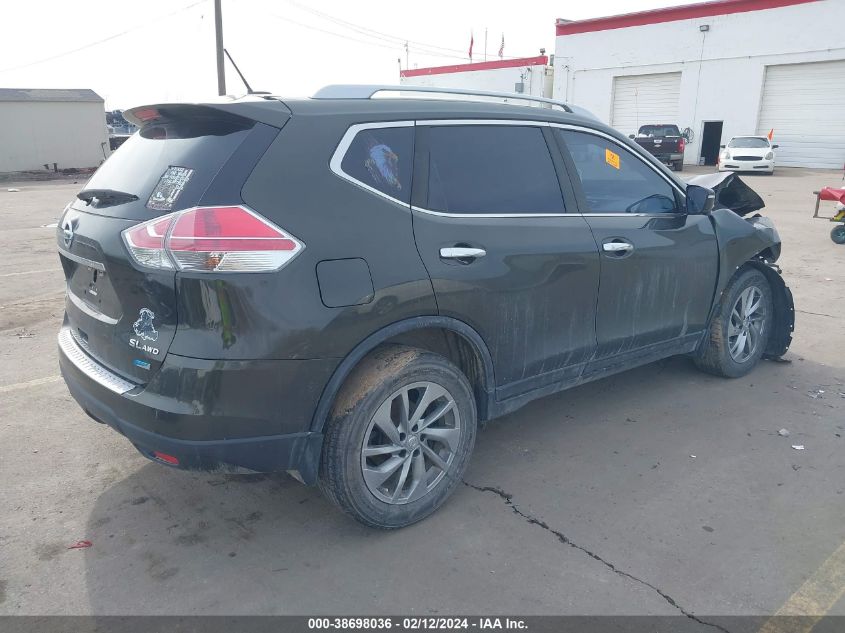 2014 Nissan Rogue Sl VIN: 5N1AT2MV4EC809032 Lot: 38698036