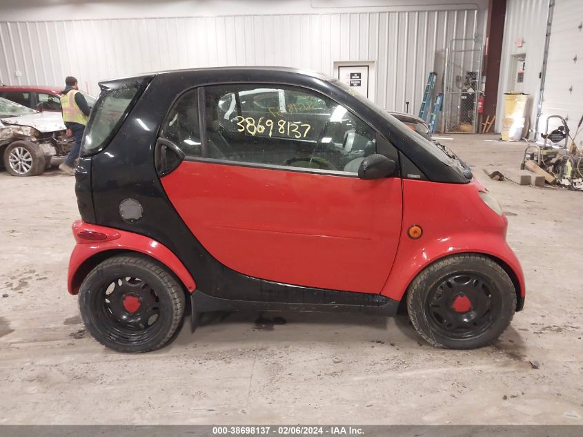 2005 Smart Fortwo VIN: WMEAJ00F05J181447 Lot: 38864868