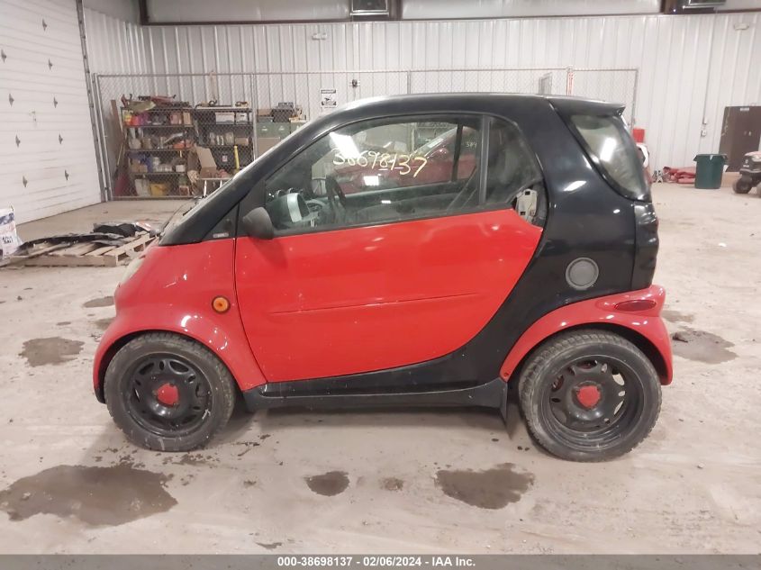 2005 Smart Fortwo VIN: WMEAJ00F05J181447 Lot: 38864868