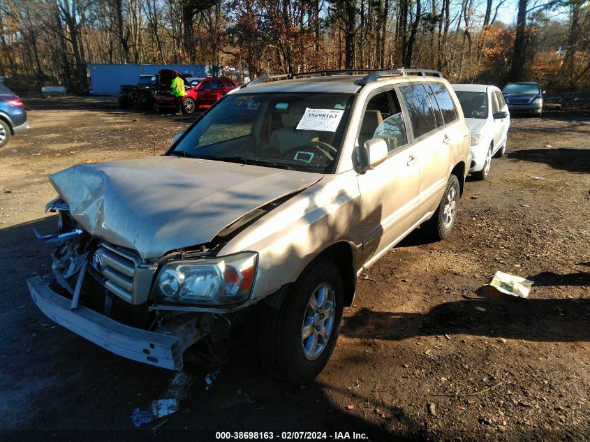 2005 Toyota Highlander V6 VIN: JTEEP21A650075969 Lot: 39234417