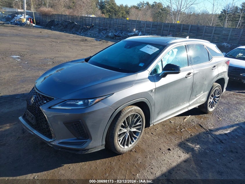 VIN 2T2SGMDA4NC073847 2022 LEXUS RX 450H