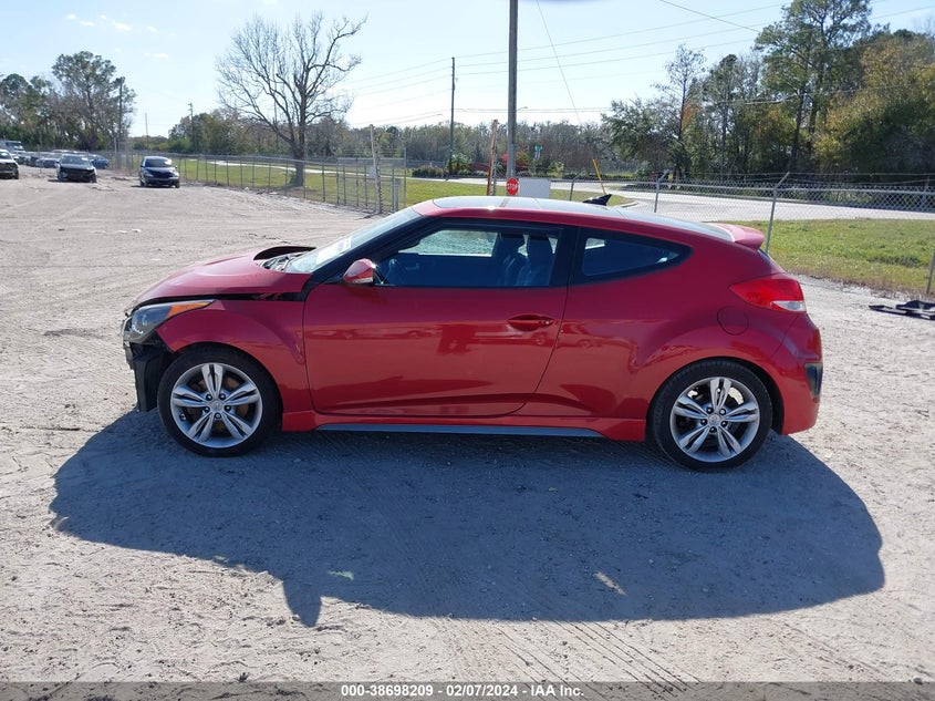 2016 HYUNDAI VELOSTER TURBO - KMHTC6AE4GU285768