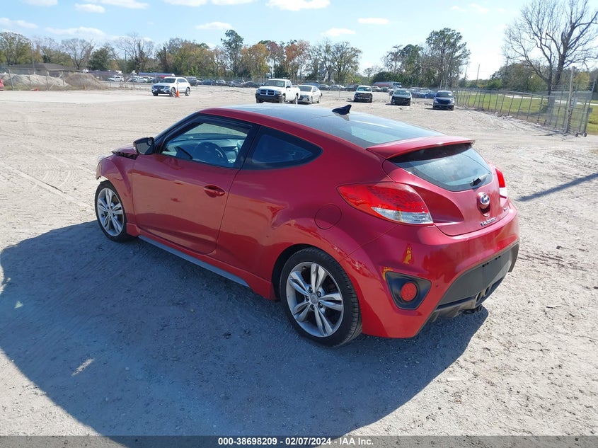 2016 HYUNDAI VELOSTER TURBO - KMHTC6AE4GU285768