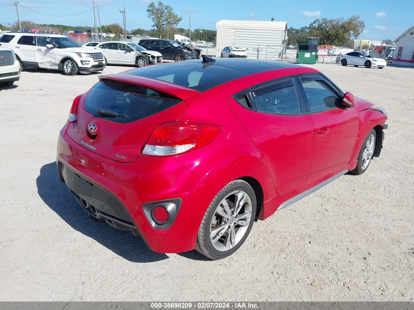 2016 HYUNDAI VELOSTER TURBO - KMHTC6AE4GU285768