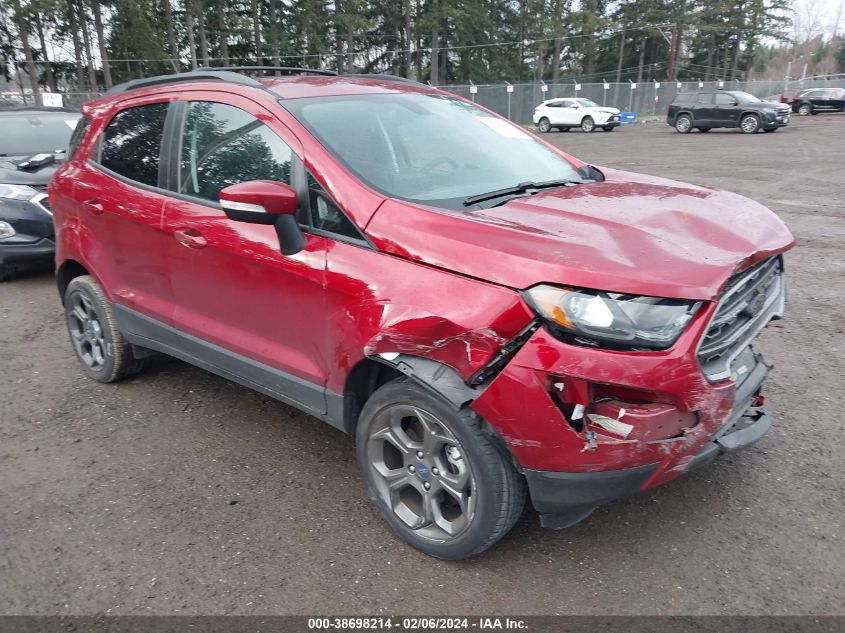 2018 Ford Ecosport Ses VIN: MAJ6P1CL0JC201419 Lot: 38698214