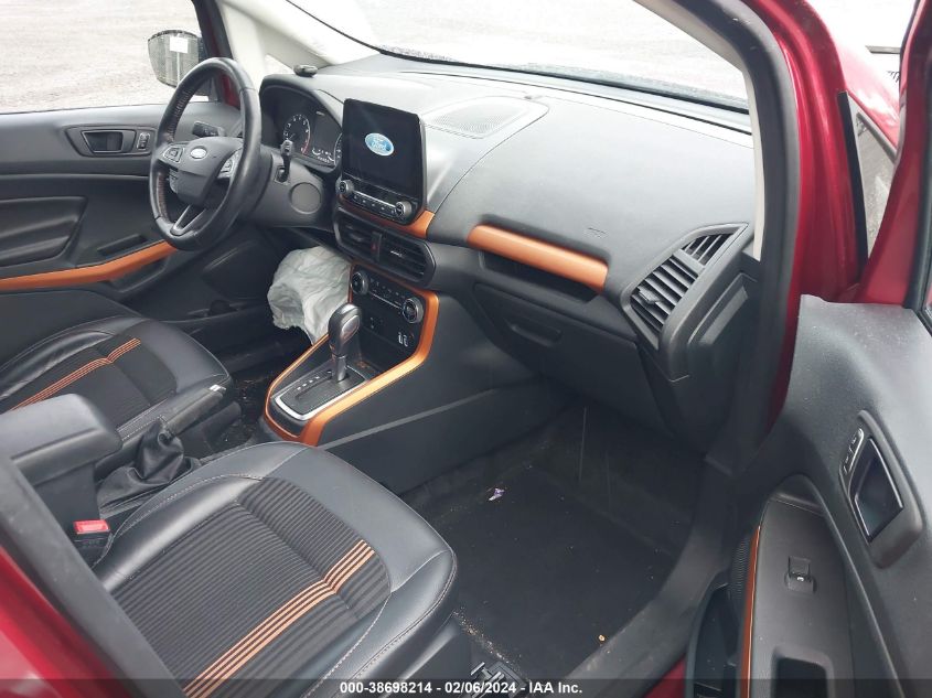 2018 Ford Ecosport Ses VIN: MAJ6P1CL0JC201419 Lot: 38698214