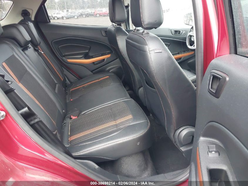 2018 Ford Ecosport Ses VIN: MAJ6P1CL0JC201419 Lot: 38698214