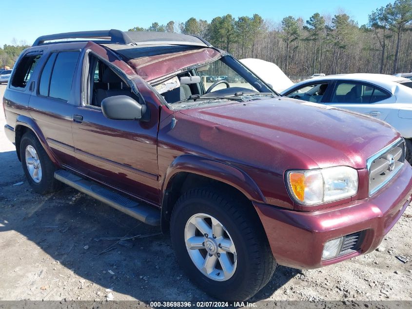 JN8DR09Y83W836757 2003 Nissan Pathfinder Se