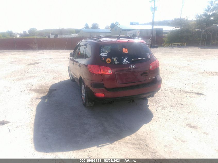 5NMSH13E19H249287 2009 Hyundai Santa Fe Se