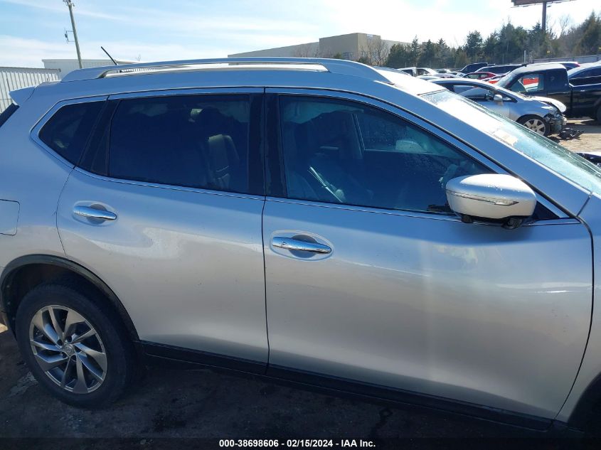 2015 Nissan Rogue Sl VIN: 5N1AT2MT0FC894175 Lot: 38698606