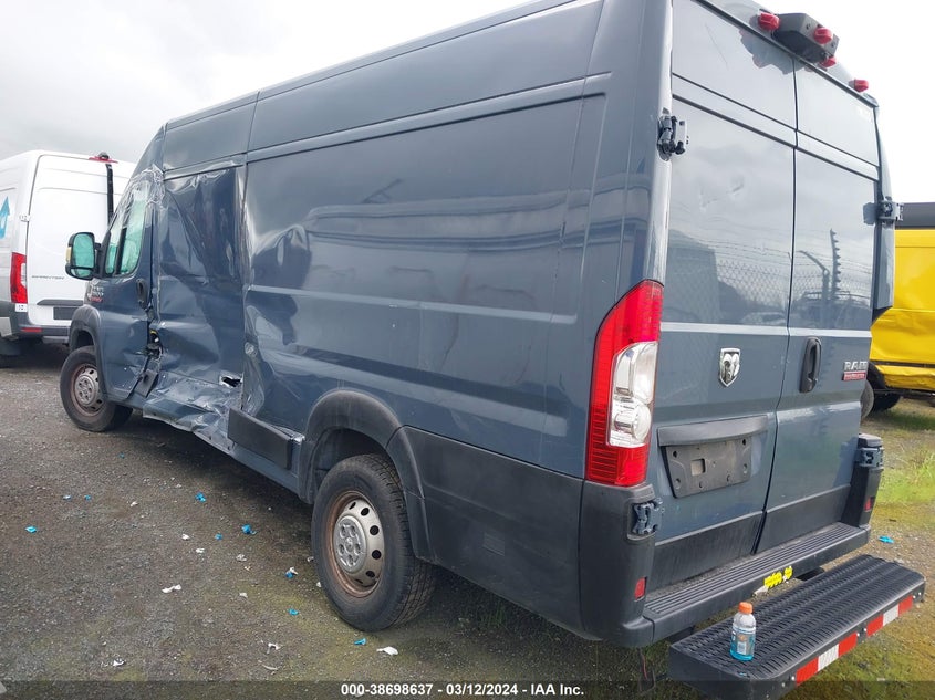 2020 Ram Promaster 3500 Cargo Van High Roof 159 Wb Ext VIN: 3C6URVJG6LE145207 Lot: 38698637