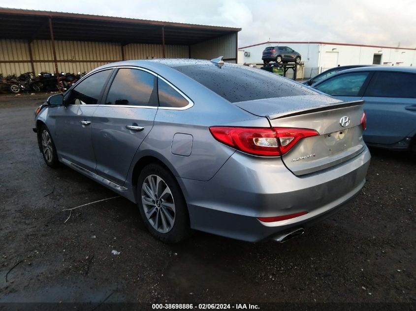 2016 Hyundai Sonata Sport VIN: 5NPE34AF0GH345940 Lot: 38698886