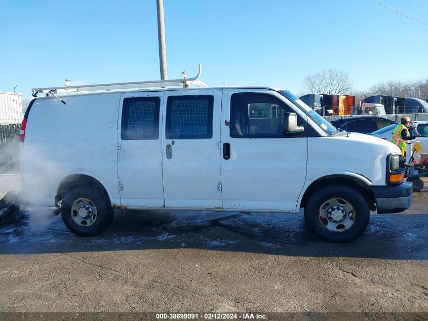 2010 Chevrolet Express 2500 Work Van VIN: 1GCZGFAA3A1180907 Lot: 38699091