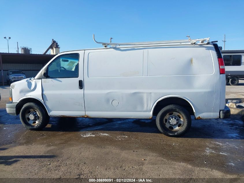 2010 Chevrolet Express 2500 Work Van VIN: 1GCZGFAA3A1180907 Lot: 38699091