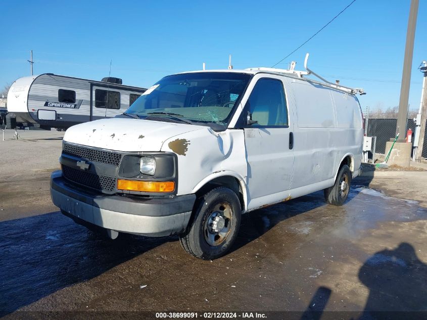 2010 Chevrolet Express 2500 Work Van VIN: 1GCZGFAA3A1180907 Lot: 38699091