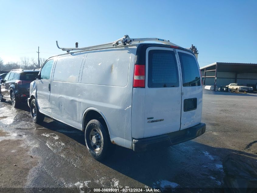 2010 Chevrolet Express 2500 Work Van VIN: 1GCZGFAA3A1180907 Lot: 38699091