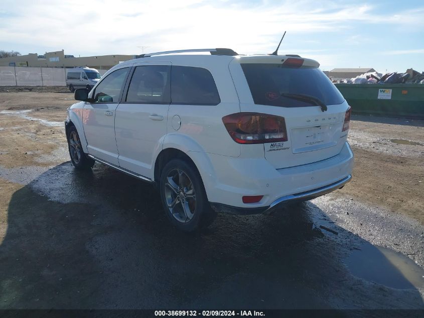 2016 Dodge Journey Crossroad Plus VIN: 3C4PDCGGXGT237857 Lot: 38699132