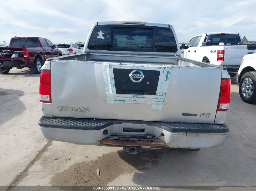 2009 Nissan Titan Xe VIN: 1N6BA07D29N319315 Lot: 38699159