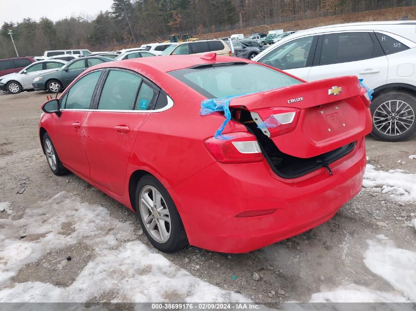 2016 Chevrolet Cruze Lt Auto VIN: 1G1BE5SMXG7294931 Lot: 38699176