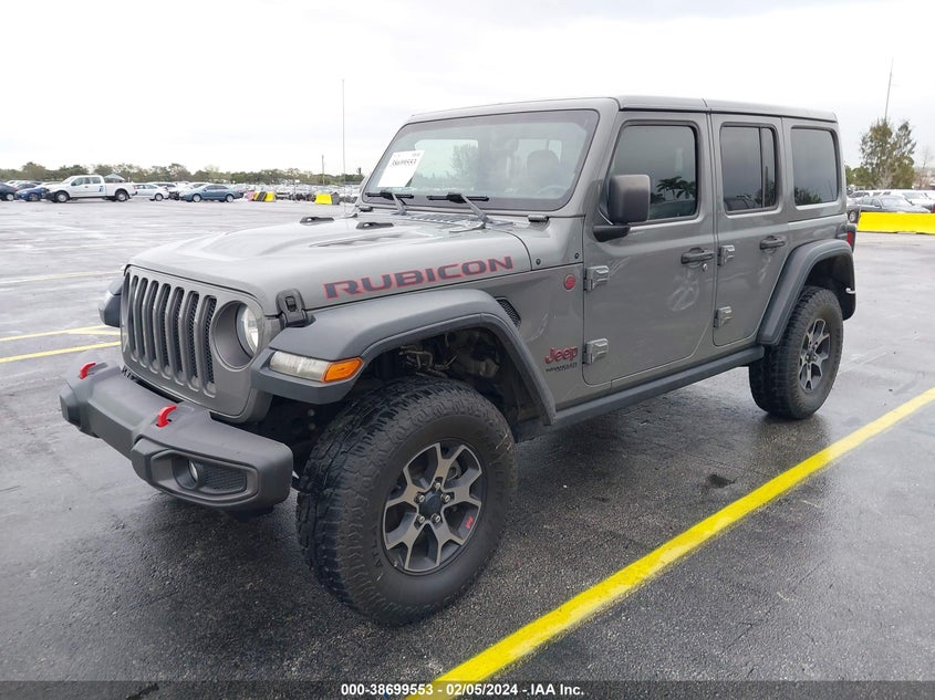 2019 JEEP WRANGLER UNLIMITED VIN: 1C4HJXFN1KW505315