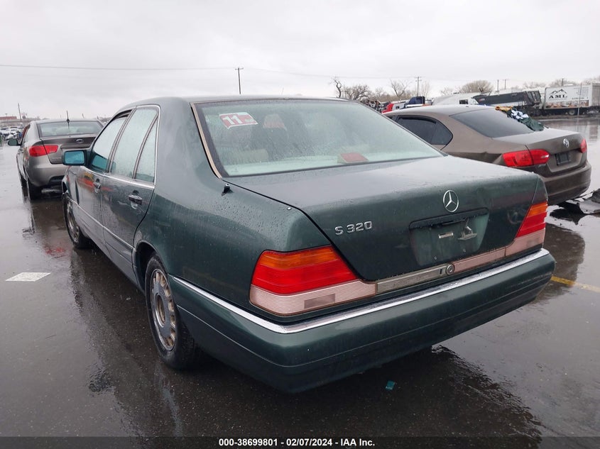 1995 Mercedes-Benz S 320W VIN: WDBGA32E8SA228314 Lot: 38699801