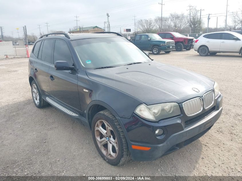 2009 BMW X3 xDrive30I VIN: WBXPC93499WJ26511 Lot: 38699803