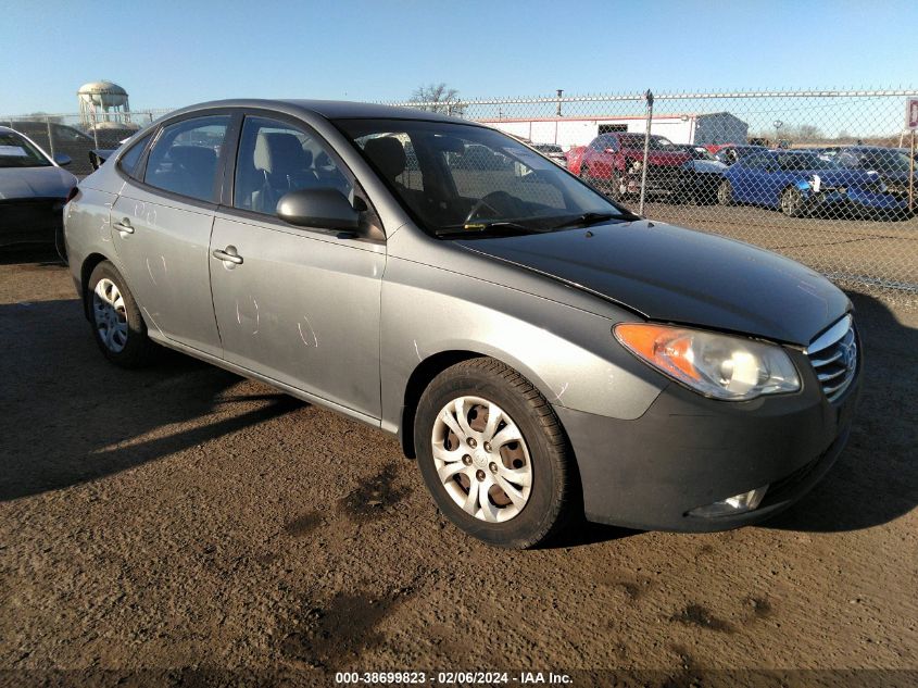 2010 Hyundai Elantra Gls VIN: KMHDU4AD1AU903634 Lot: 38699823