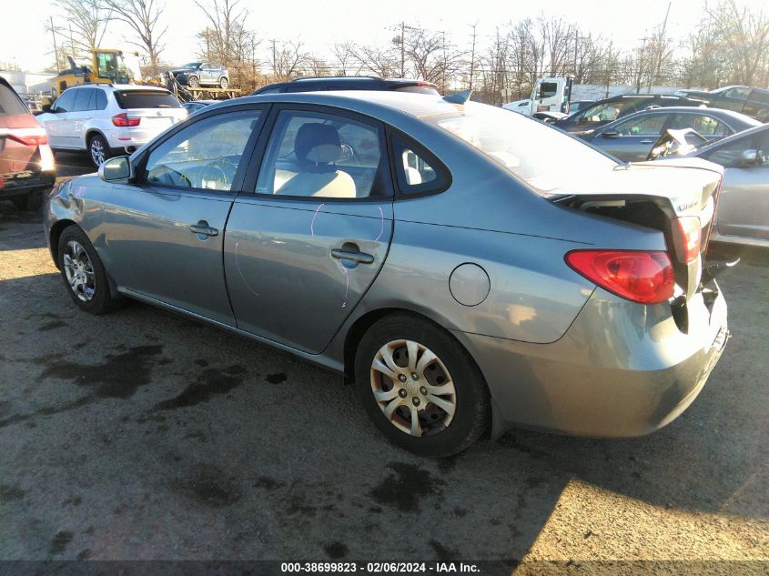 2010 Hyundai Elantra Gls VIN: KMHDU4AD1AU903634 Lot: 38699823