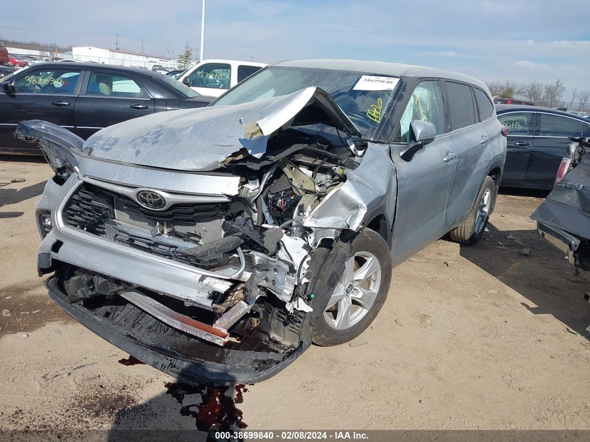 2023 TOYOTA HIGHLANDER VIN: 5TDKDRAH5PS046453
