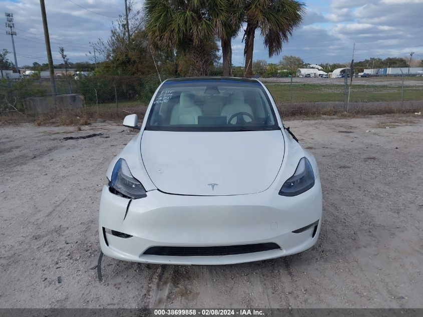 2023 Tesla Model Y Awd/Performance Dual Motor All-Wheel Drive VIN: 7SAYGDEF0PF743789 Lot: 38699858