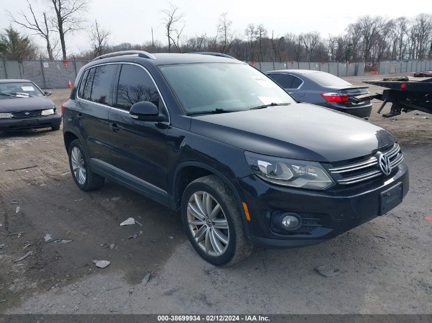 2016 VOLKSWAGEN TIGUAN SE - WVGBV7AX7GW606056