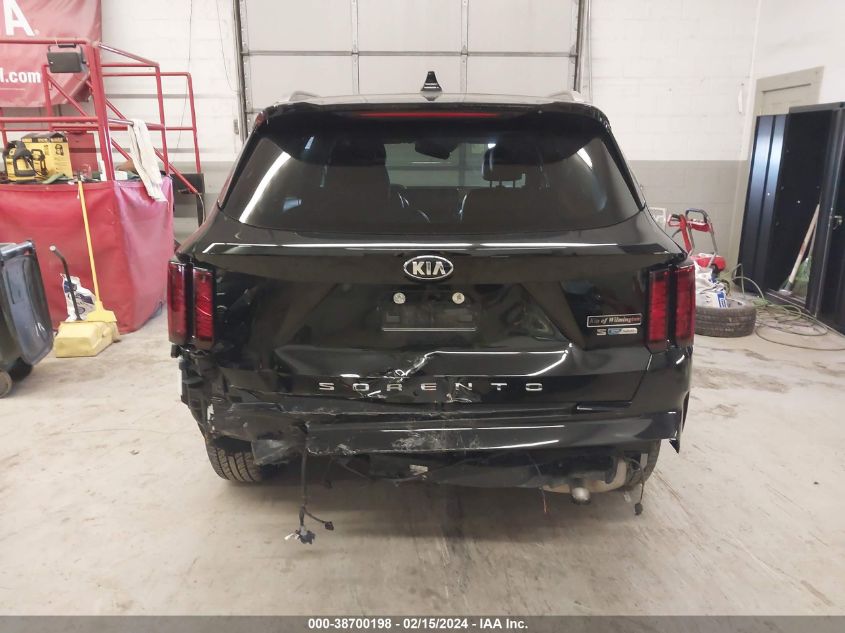 2021 Kia Sorento Hybrid S VIN: KNDRG4LG2M5039085 Lot: 38700198