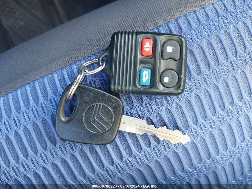 2001 Mercury Cougar S/V6 VIN: 1ZWFT61L315625955 Lot: 38700223