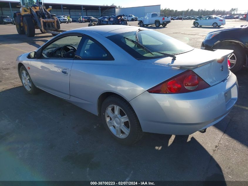 2001 Mercury Cougar S/V6 VIN: 1ZWFT61L315625955 Lot: 38700223