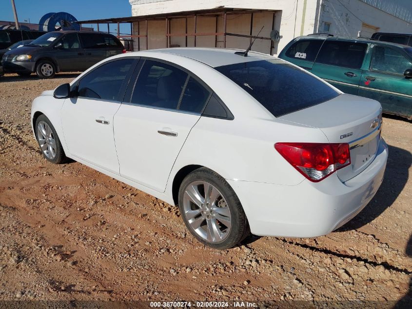 2012 Chevrolet Cruze Ltz VIN: 1G1PH5SC4C7361716 Lot: 38700274